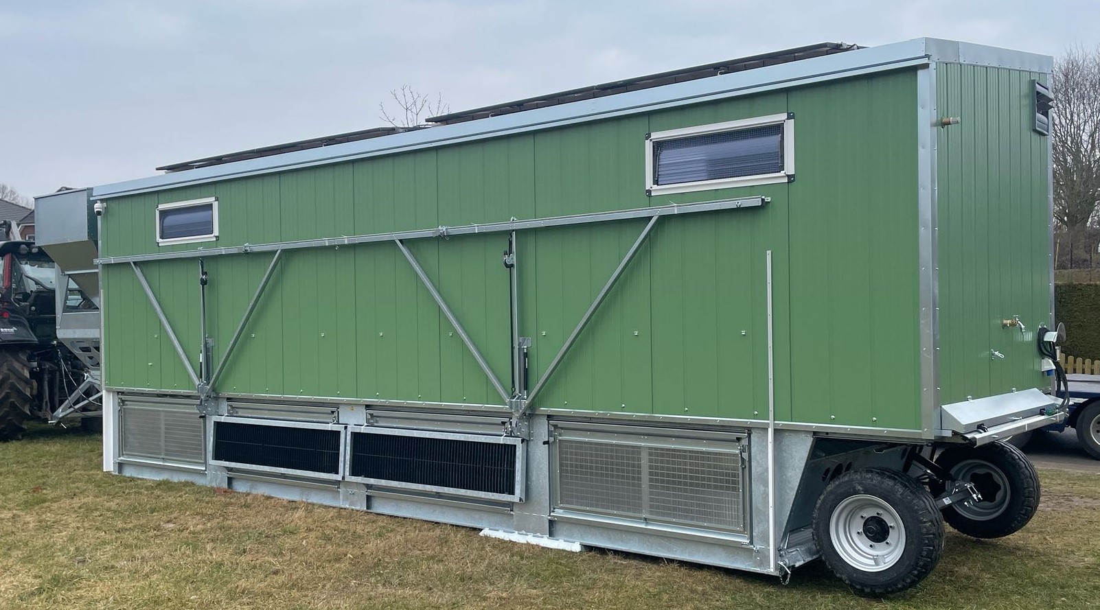 Hühnermobilen Außenansicht